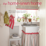 Cover of book The Home-sewn Home by Vanessa Arbuthnott with Gail Abbott.