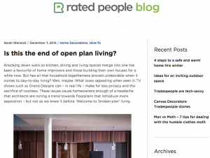 Rated people end of open